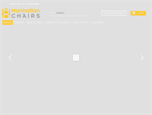 Tablet Screenshot of manhattanchairs.com